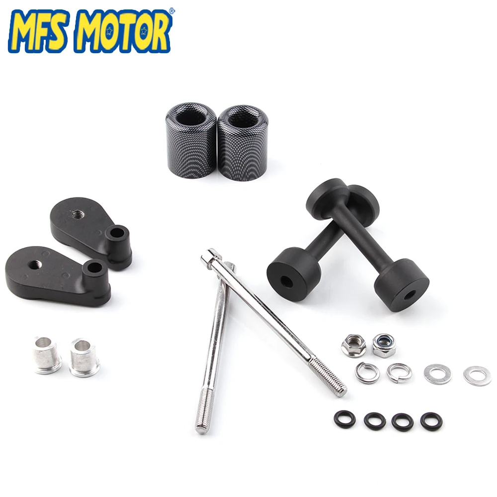 Freeshipping motorcycle parts No Cut Frame Slider For Kawasaki 2008