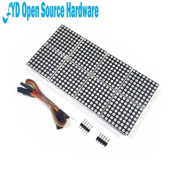 

1pcs MAX7219 dot matrix module 8 dot matrix 2*4 display module MCU control driver module