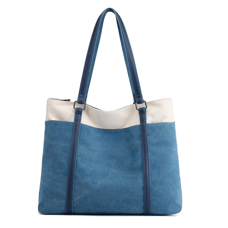 JANESPRI New Fashion Canvas Women Handbag High capacity Shoulder bag for Girls Retro Casual Tote Bags for Women Bolsas 2019 (8)