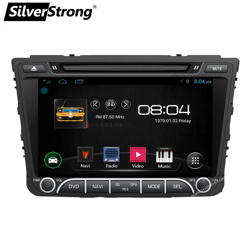 

SilverStrong Android8.1 Radio Creta Car DVD for Hyundai Creta ix25 Radio 2Din CAR Stereo Android Multimedia