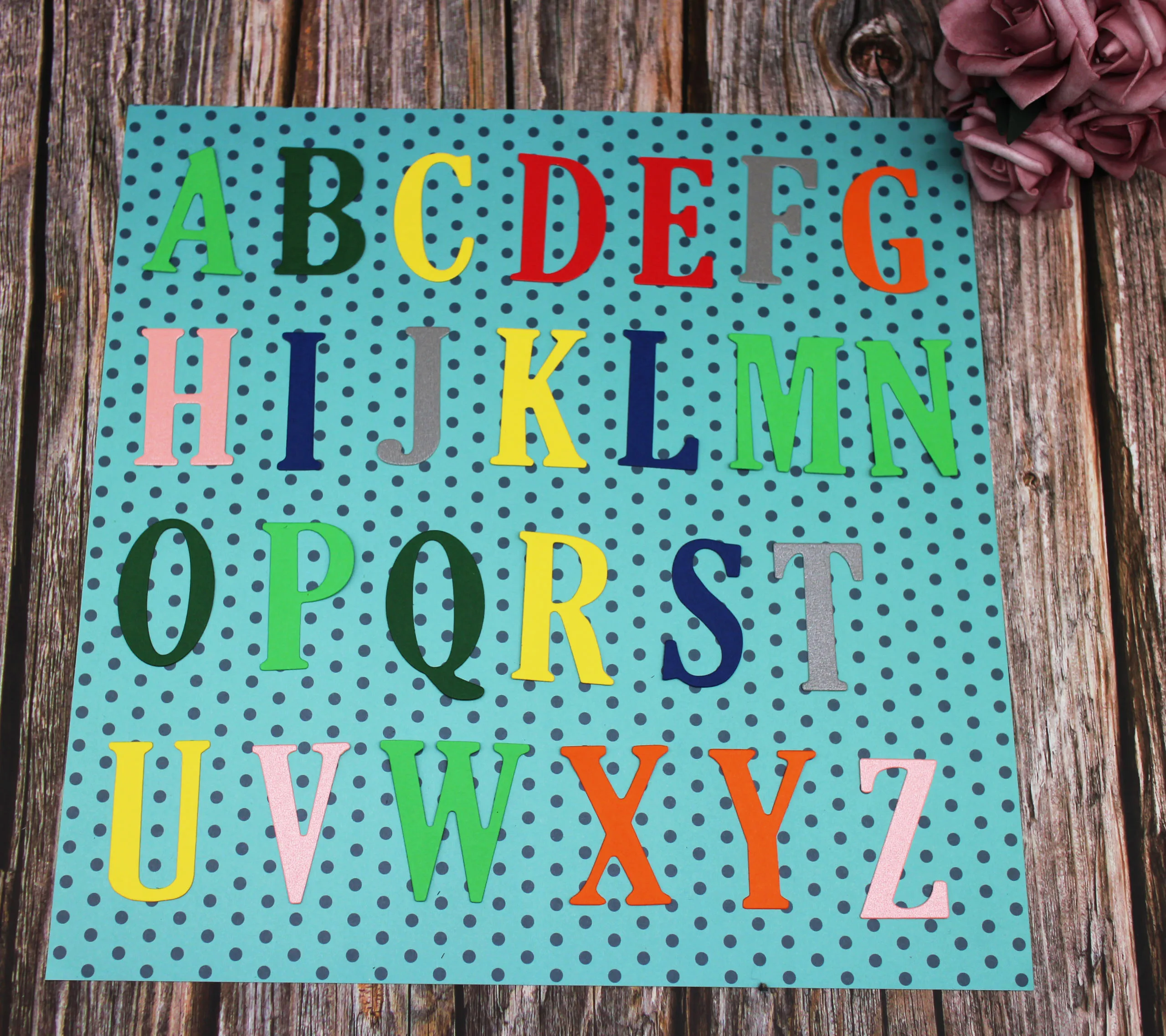 Американский typeface Die A~ Z металлические режущие штампы Прошитые для Скрапбукинг фото Декор тисненая картонная открытка ремесла трафарет