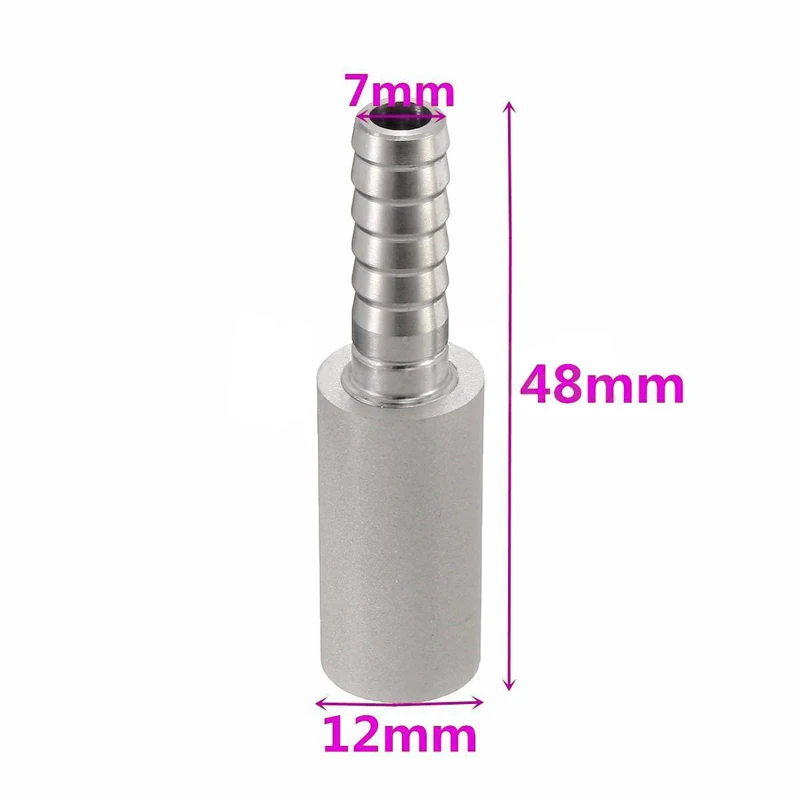 JX-LCLYL 0.5 Micron Homebrew Oxygenation Diffusion Stone Steel Beer Carbonation Aeration