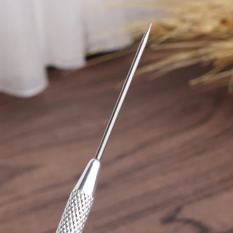 Kimnny Modelling Tools 7 pin Clay Sculpture Poke Needle Steel Wire Brush Metal Modelling DIY Tools