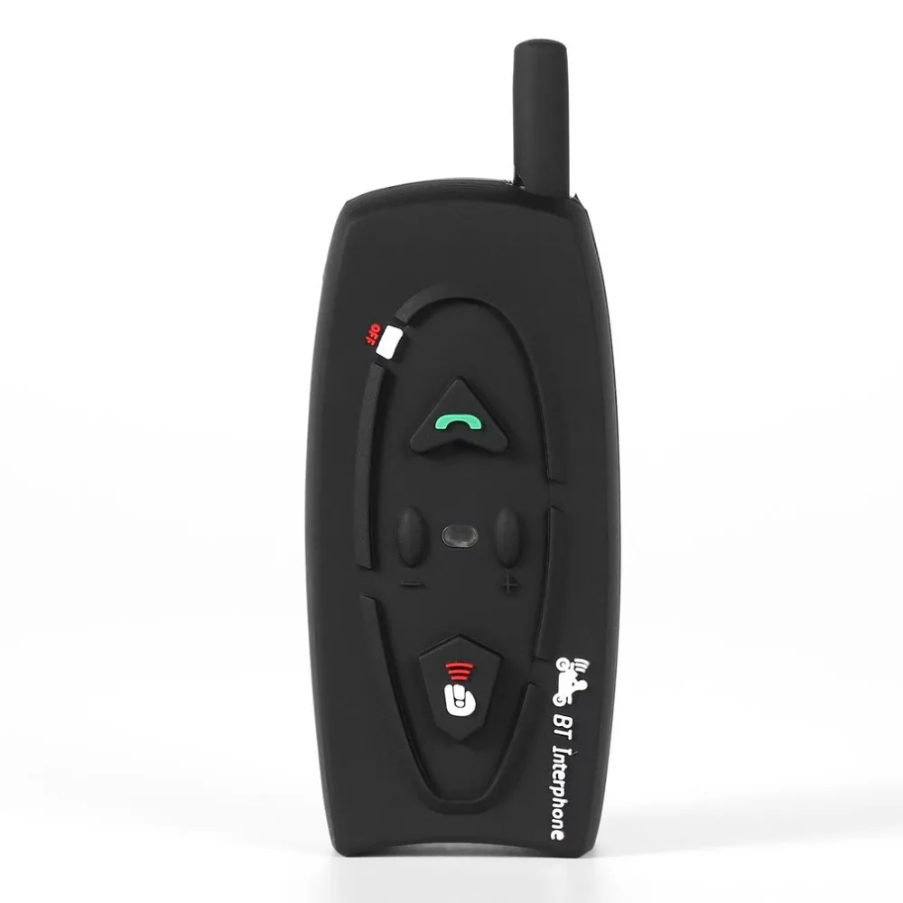 

High Quality V2-500M Bluetooth Motorcycle Helmet Intercom Interphone 2 Riders BT Walkie Talkie For Skiing Cycling Helmet