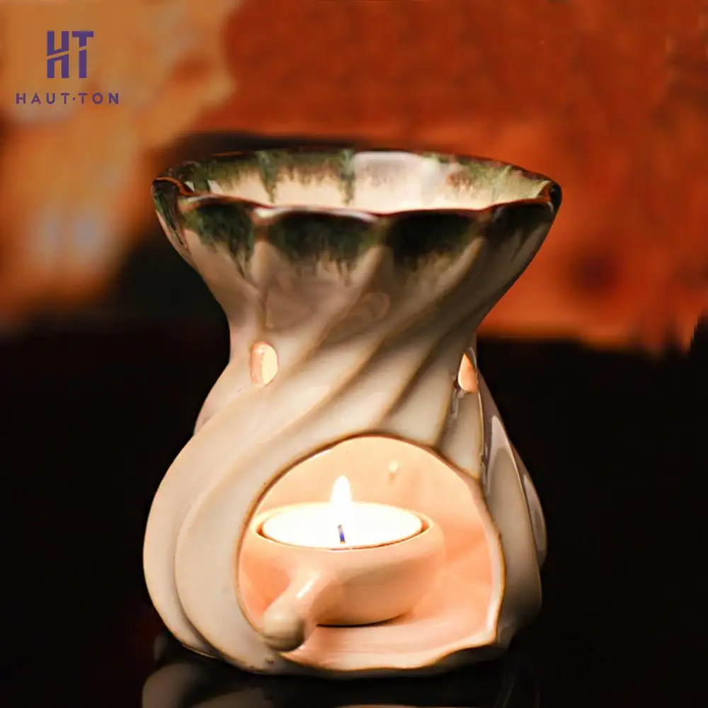 Дешево Таиланд Стиль эфирным маслом аромат печь фарфор аромат горелки для Гостиная Home Decor