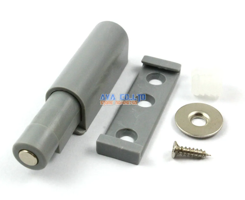 10pcs Magnet Push To Open System For Kitchen Cabinet Door Damper