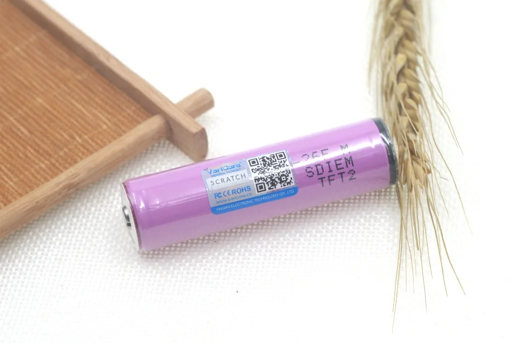 VariCore 12 шт защищенный Новый 18650 ICR18650 26FM 2600mAh li ion 3 7 v аккумулятор с печатной платой