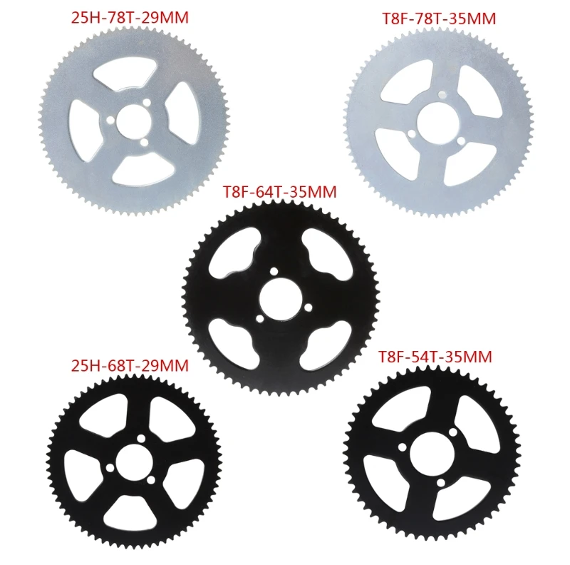 Мотоцикл Задняя звездочка шестерни T8F отверстие внутренний диаметр 35 мм 54T 64T Мото части