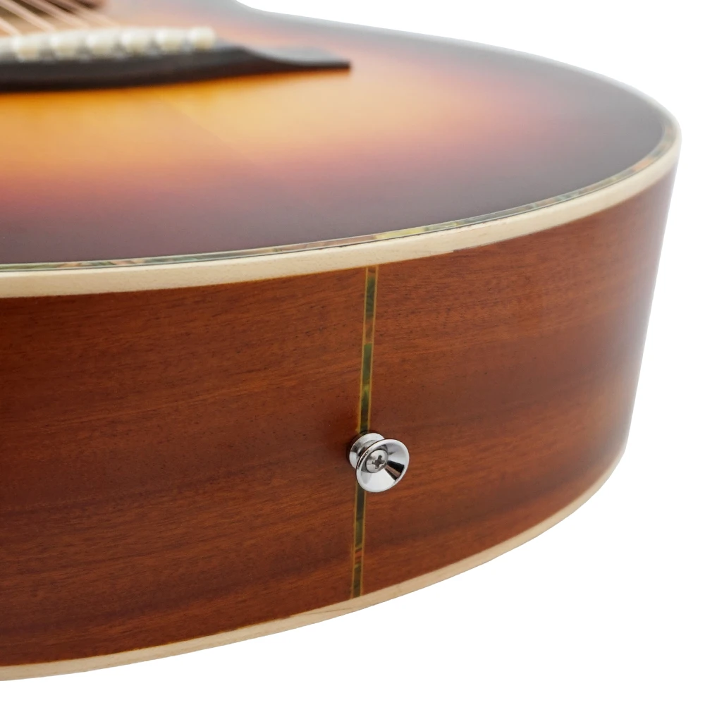 Aiersi бренд Sunburst Реплика 1895 O 28 для путешествий салон акустическая гитара с