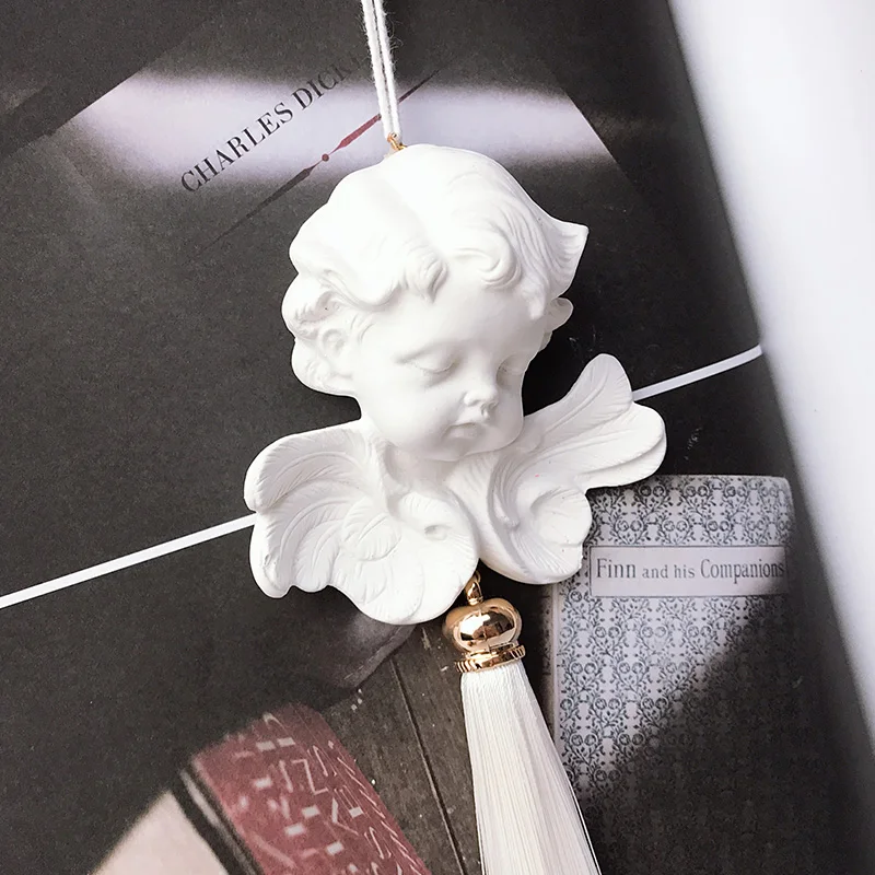 

Sleeping Angel Baby Fondant Cake Silicone Mold 3D Angel Girl Aroma Gypsum Plaster Silicone Mould For Car Home Decoration