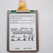 MK6031GAL 1,8 дюймовый жесткий диск и кабель для жесткого диска ce ZIF 60 Гб используется IPOD CLASSIC Замена mk8022gaa hs12yha