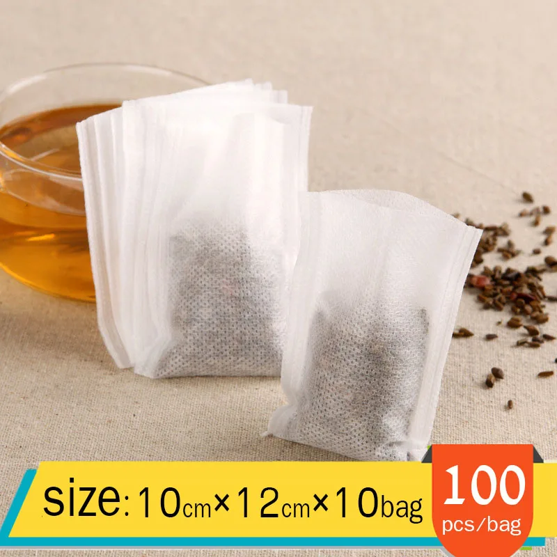 

1000 10*12 environmentally friendly non-woven heat-sealing tea bags filter bags