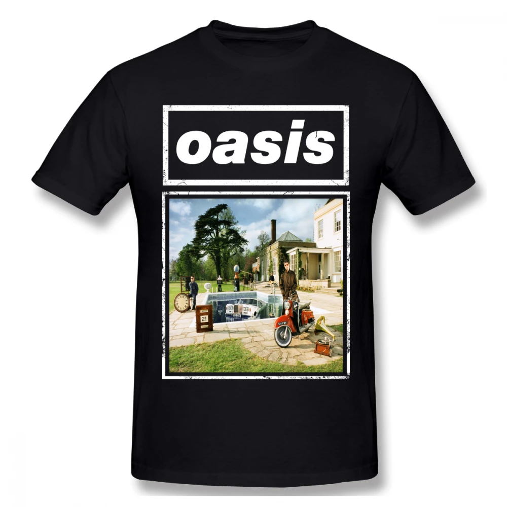 Band Rock Inggris Oasis T shirt untuk 