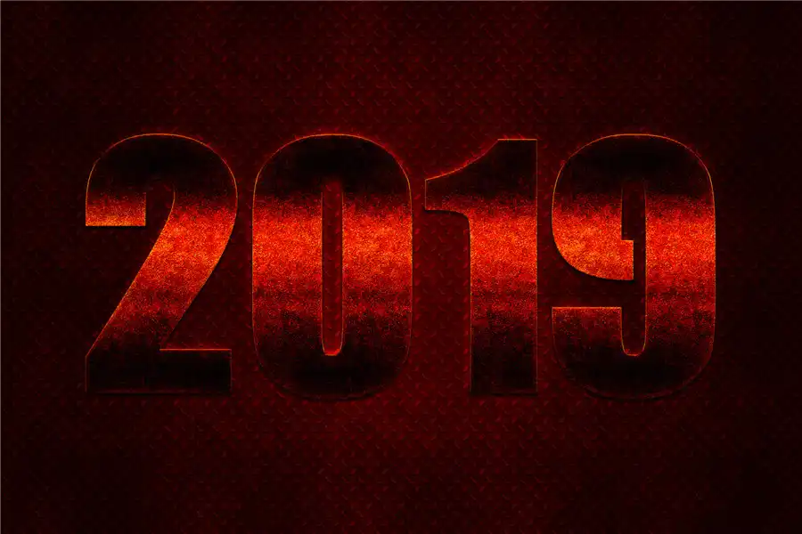 5d алмазная живопись с новым годом 2019 полностью квадратная Алмазная вышивка