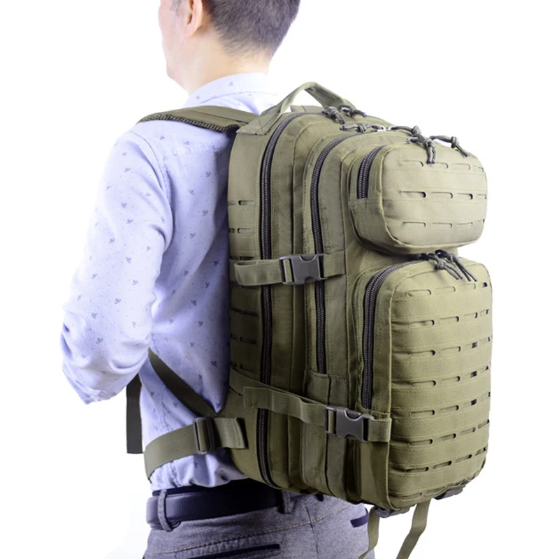 30L походный рюкзак для походов на открытом воздухе тактический Молл тренировочный пакет армейские вентиляторы камуфляж Рыбалка Охота путешествия нейлоновые сумки