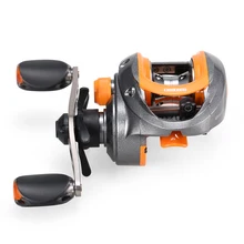 8+ 1BB левая/правая катушка для baitcasing 6,1: 1 наживка литая Рыболовная катушка Магнитная Тормозная Капля воды колесная катушка для ловли карпа