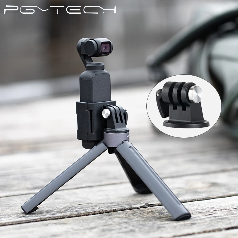 

PGYTECH OSMO POCKET Action Camera Accessories Universal Mount to 1/4 Light and Quick Mounting-releasing for DJI OSMO Pocket