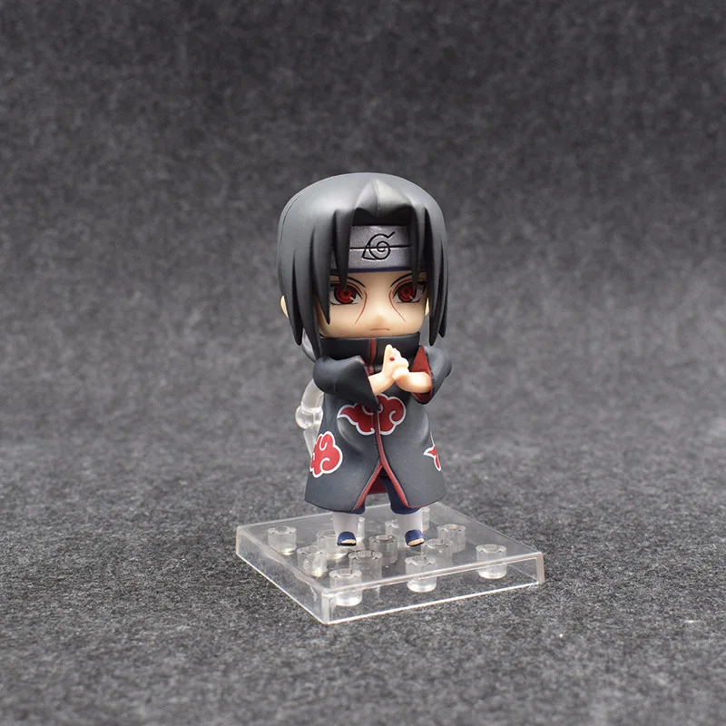Naruto Shippuden Uchiha Itachi мини фигурка 820 # ПВХ игрушка Brinquedos аниме 10 см|figure toy|naruto shippudenuchiha