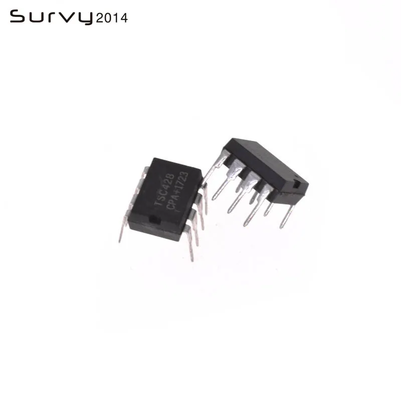 10 шт. драйвер MOSFET Dual Power IC TSC428CPA TSC428|Интегральные схемы| |