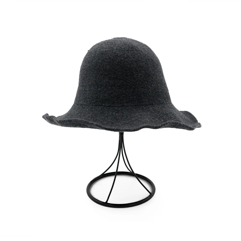 [AETRENDS] женские шерстяные шапки для женщин Шерстяная Вязаная Шляпа Fedora панама Z