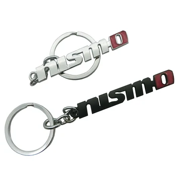 

Fashion Car Keyring Keychain Key Ring Auto Key Chain For Nissan Nismo Almera Tiida X Trail Note Juke Teana 350Z 370Z GTR Styling