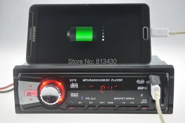 Радио-Кассетный проигрыватель 12 V стерео FM MP3 аудио плеер встроенный Bluetooth USB/SD MMC Порты и разъёмы автомобиля Радио bluetooth 1 DIN Авторадио