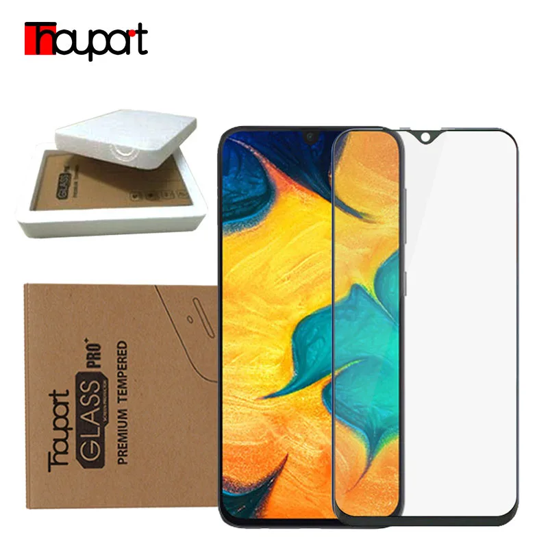 Полное покрытие из закаленного стекла Thouport для samsung Galaxy A30 Защитное стекло экрана