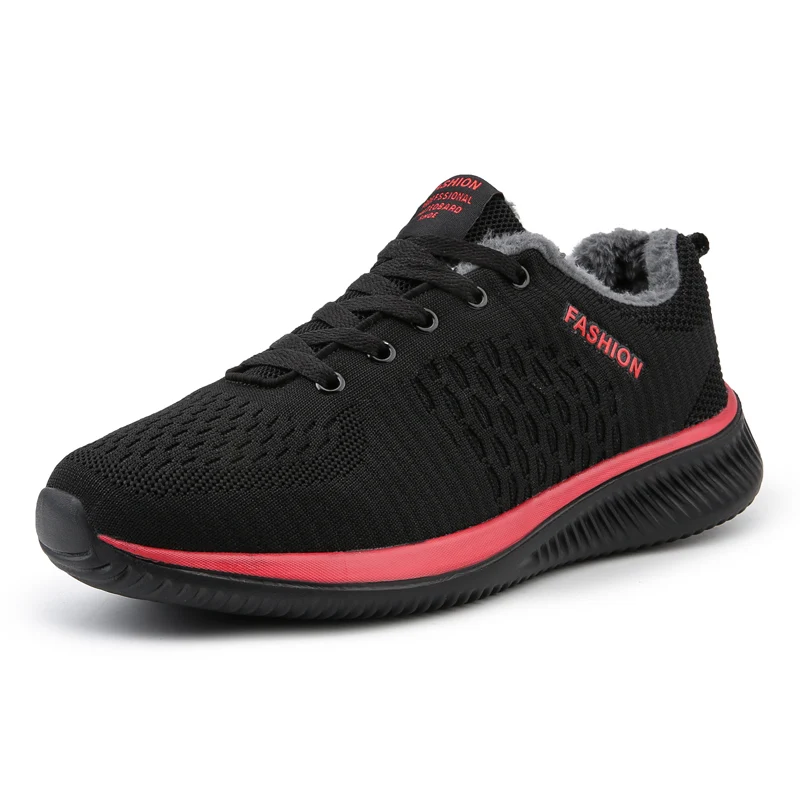 

Big Size 38-45 Winter Men Sneakers Sport Lightweight Breathable Running Shoes for Adults Jogging Keep Warm zapatillas hombre