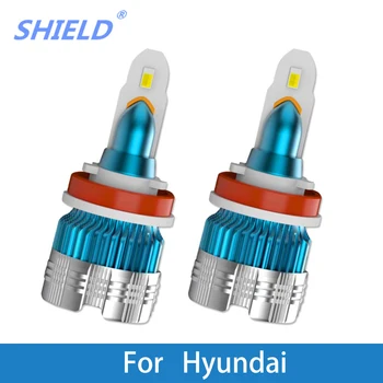 

2 Pcs LED Car Headlight H4 LED H1 H7 Auto Headlamps 6000k 12V For Hyundai Creta/IX35/Tucson/Solaris/Santa fe/Accent/Azera/Lantra