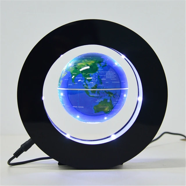 Creative Floating Magnetic Levitation Globe Home Equipment / Appliances cb5feb1b7314637725a2e7: Black|Blue|Gold 