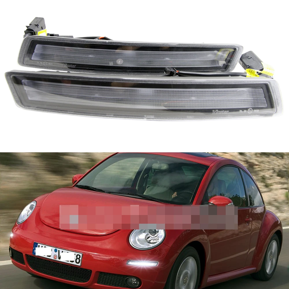 11 Replacement LED Daytime Running Lights With Yellow Turn Signals