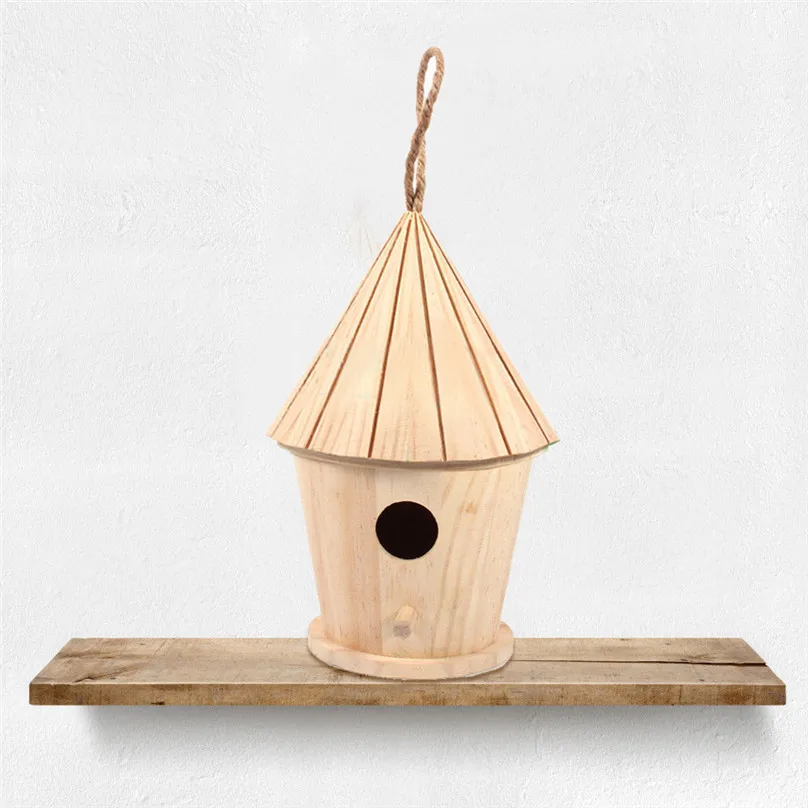 Птичье гнездо для клеток Dox Nest House Bird Box деревянная коробка товары домашних