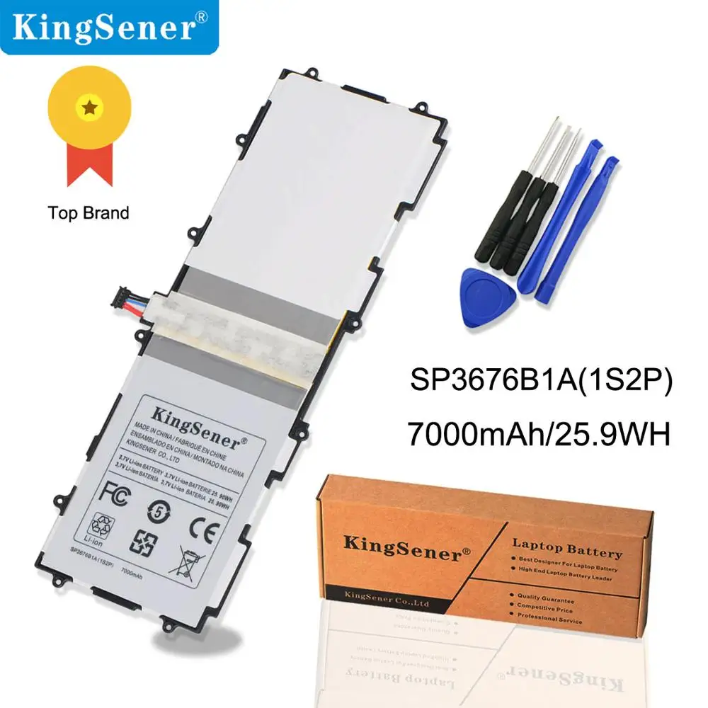 Kingsener Sp3676b1a (1s2p ) Tablet Battery For Samsung Galaxy Note 10.1