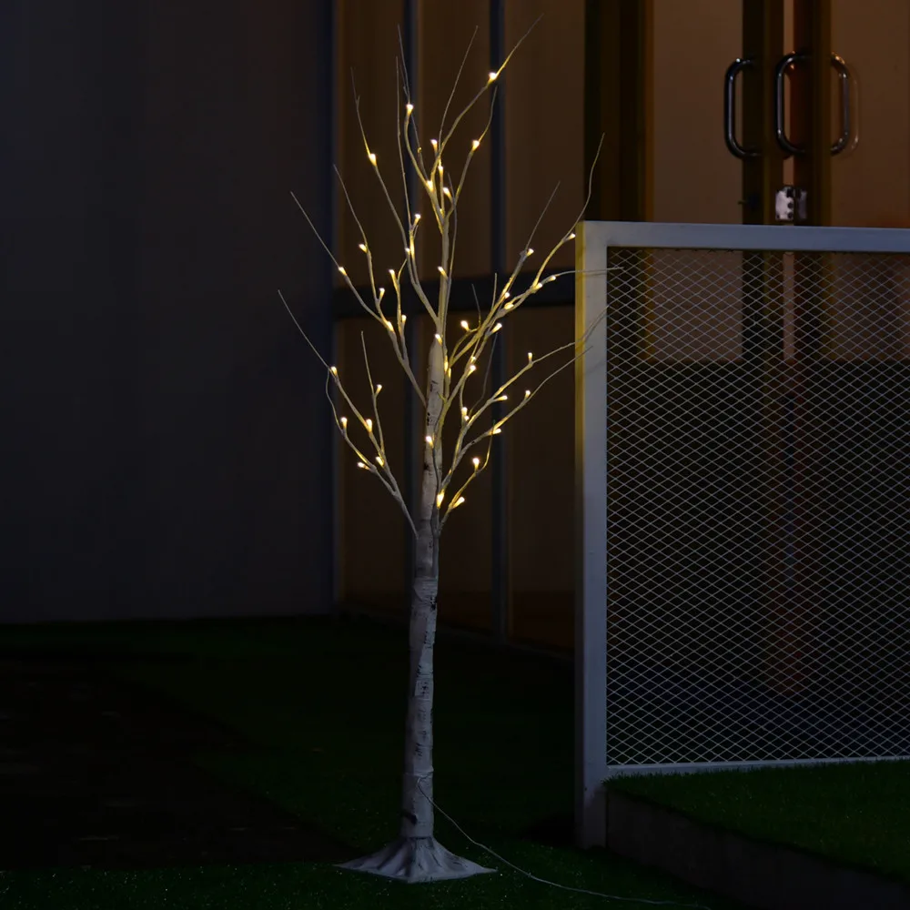 Decorations LED Tree Birch Lamp Silver night light Modern Festival for Home Holiday Fairy 170cm EU  - 33020613078