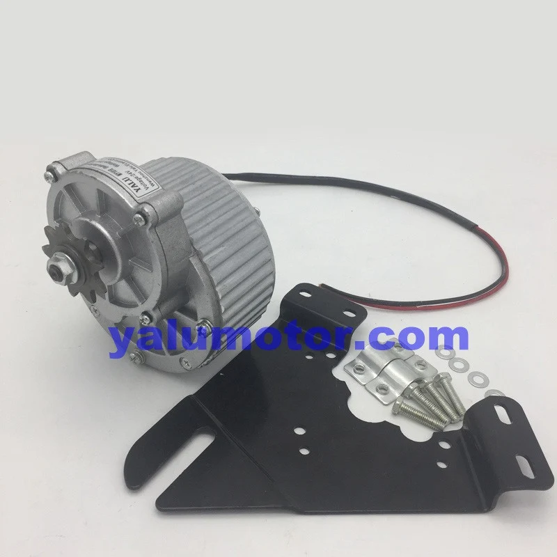 Flash Deal YALU MY1018Z 24V 36V 250W 450W Brushed Motor Kit With 24V Electric Bike Conversion Kit E-Scooter Ebike Sets 2