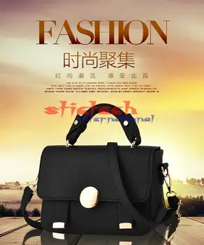 

by dhl or ems 100pcs New Single Shoulder Bag Litchi Grain Circle Lock Small Women Package Ladies Hand Bag fashion women bag