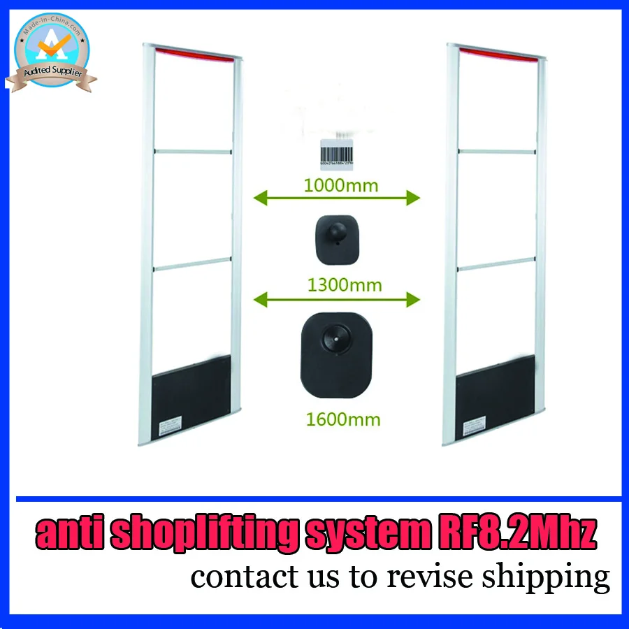 

The most effective loss prevention system for retail store and supermarket,whole set of clothing security alarm system RF8.2Mhz