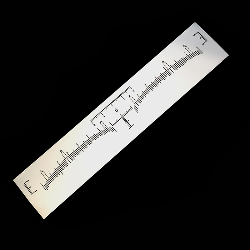 eyebrow tattoo measure ruler