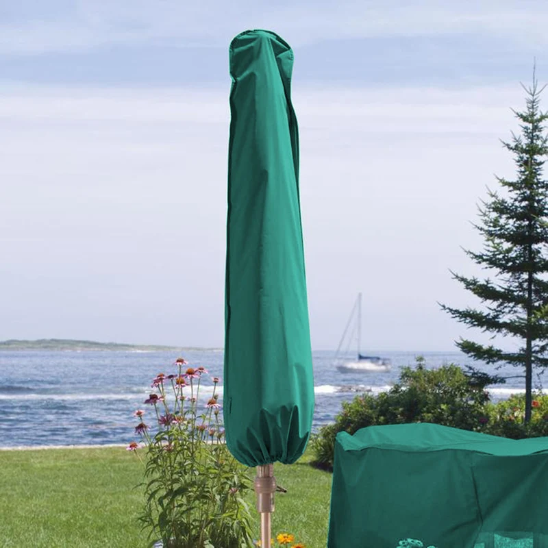 Солнцезащитный Зонт пыленепроницаемый Защитный зонтик Пляжный консольный открытый зонтик крышка солнцезащитный зонтик крышка водонепроницаемый HWC