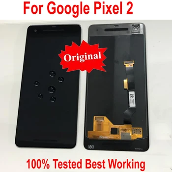 

100% Original Working LCD Display Touch Screen Digitizer Assembly Sensor For HTC Google Pixel 2 Pixel2 2 XL Phone Panel Parts