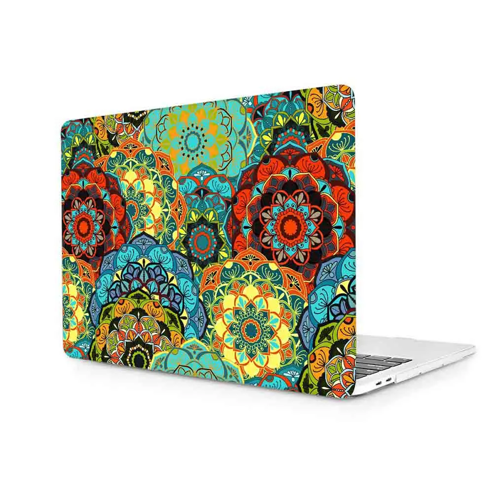 Чехол для ноутбука с цветочным принтом Мандала датура для MacBook Air 13 A1932/air 13 A1466 Pro 13,3 15 Touch Bar A2159 A1932 - Цвет: J093