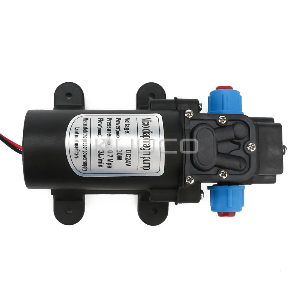 

Pump DC 24V 30W Diaphragm Pump/Self-priming Pump for Caravan/RV/marine fishing boat/car washing/industry/agriculture etc