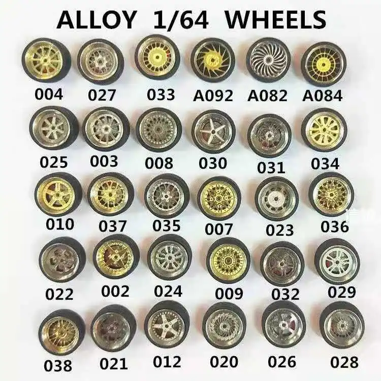 

Kids 4pieces/set Scale Car Tires Refit Modify Vehicle Diecast Toy Accessories 1:64 Scale Change Tyre Model for Hot Kyosho Wheels