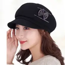 Стиль Женская Весенняя и летняя тонкая хлопковая восьмиугольная кепка модная повседневная женская уличная хлопковая кепка для путешествий