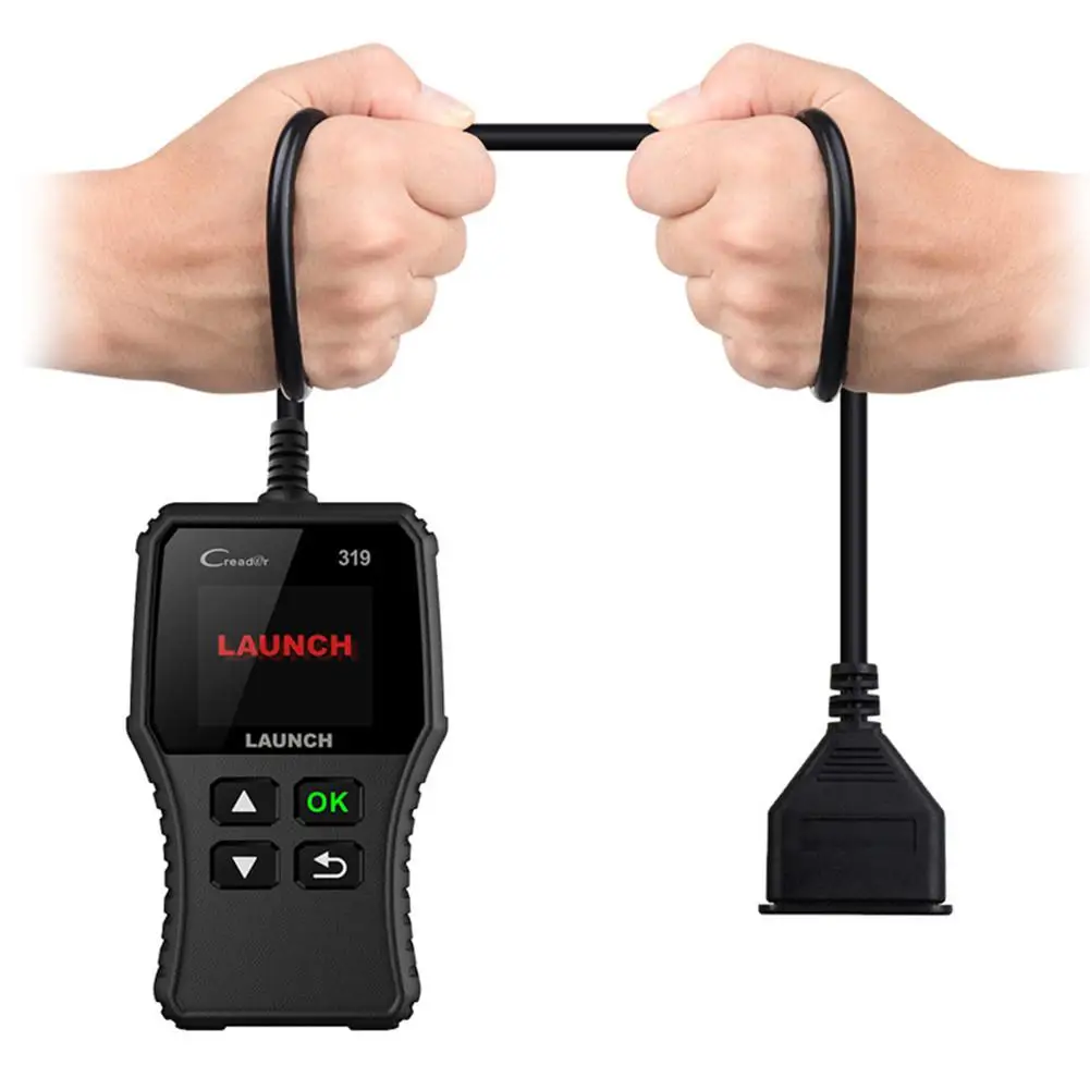 Программатор ecu Creader 319 CR3001 полностью OBD2 OBDII считыватель кодов инструменты