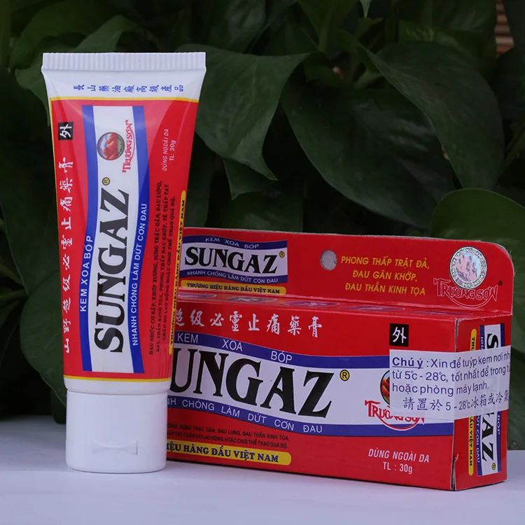 Vietnam Sungaz быстрое облегчение боли 2 шт. бальзам для снятия обезболивающий крем