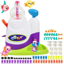 High quality magic adhesive music wave oonies children DIY handmade creative sticky ball fun bubble inflator