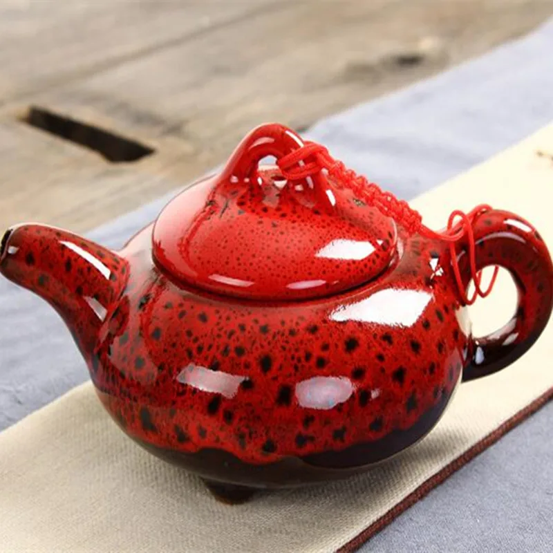 7 шт. чайные наборы Тайвань трещина 6 чайных чашек и 1 чайник, чайный набор кунг-фу. Самые высокие продажи чайного набора. Самая креативная кофейная чашка