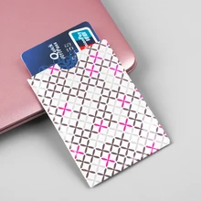 10 шт./лот, анти-Rfid кошелек, блокирующий ридер, замок, банк, держатель для карт, Id, студентов, офиса, стол, Чехол для карт, защита, кредитный держатель для карт