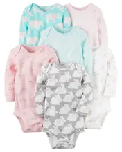 

6 printing printed coveralls triangle harem cotton men and women baby infant children's clothing long sleeves